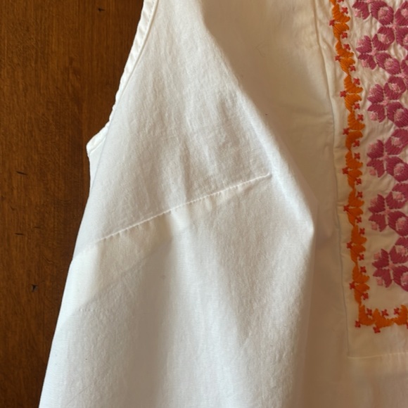 Jcrew size 2 embroidered sleeveless top - Picture 9 of 9